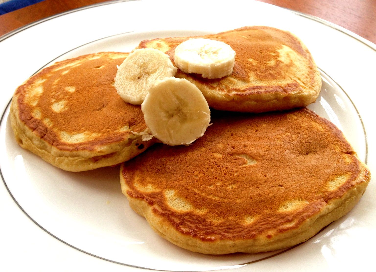 Pancakes de Plátano - Comekhronos