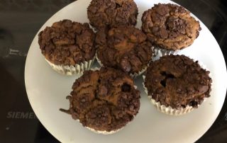 Muffins Sanos de Chocolate